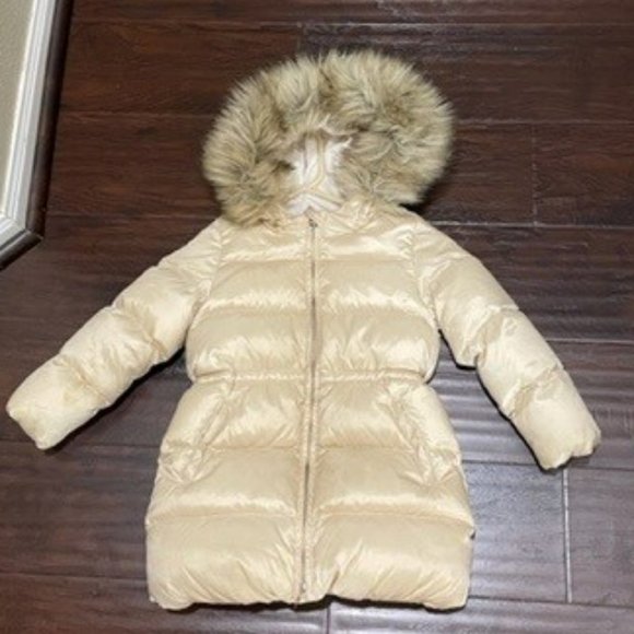 Gap Fur Hood Girls Puffer Coat - Picture 1 of 3